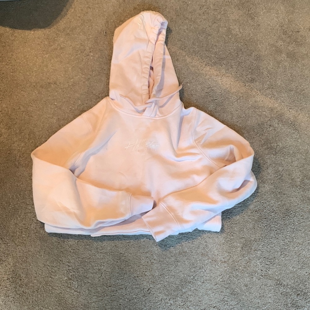 Pink Hollister Sweatshirt Size Medium